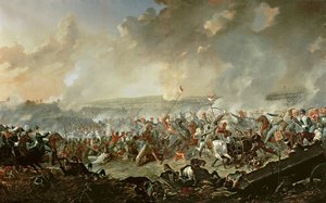 La batalla de Waterloo, 18 de junio de 1815